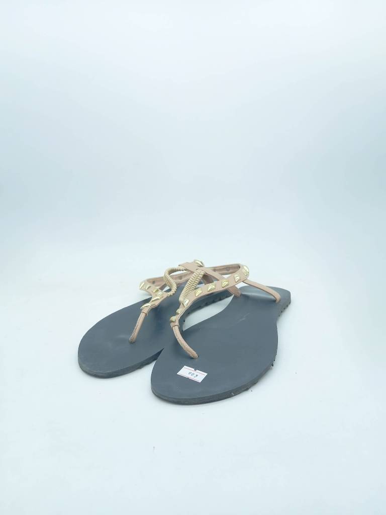 Black and Beige Slippers for women