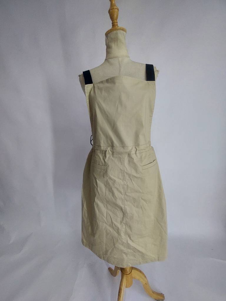 Loose Fit Dungarees Skirts with Solid Black Plain T-Shirt for Women. 